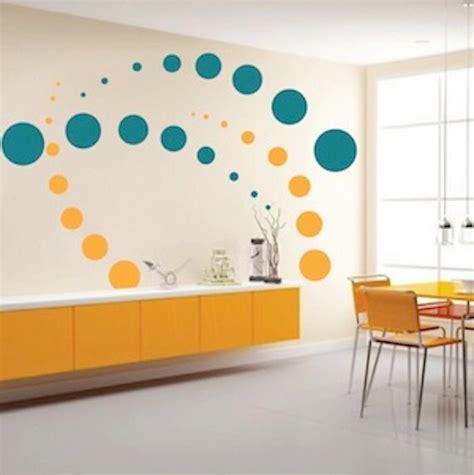 Contemporary Dots Wall Decals Modern Home Decals Unique Wall