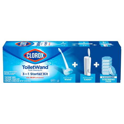 Clorox Toilet Wand Disposable Toilet Cleaning System Shop Brushes At