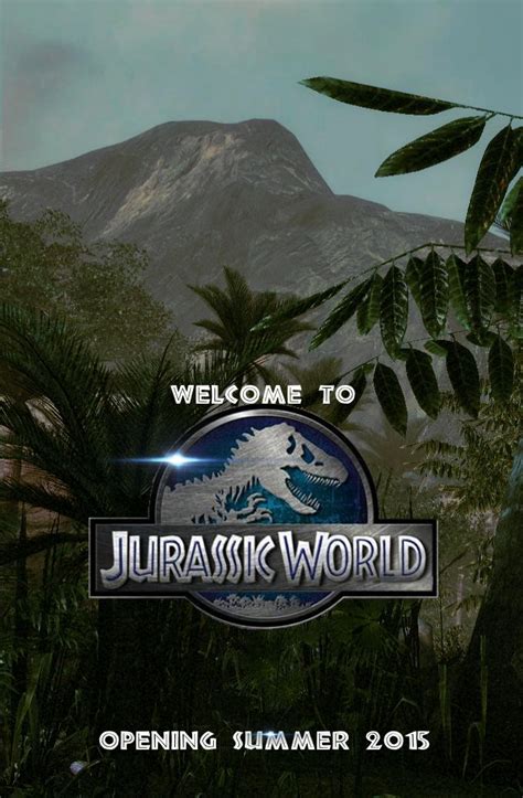 Jurassic World Aka Jurassic Park 4 Teaser Poster By Paulrom On Deviantart