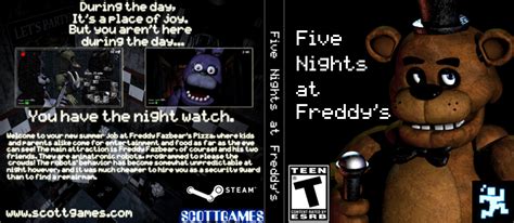 I Saw Someone Make Some Box Art For The First Five Nights At Freddys A