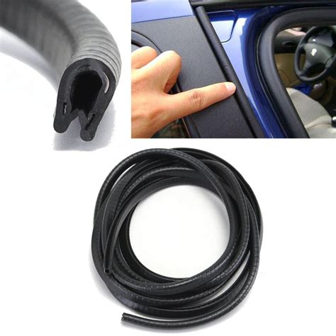 3m Long Rubber Seal Ring Strip Edge Protector Anti Scratch U Type For