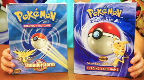 Check spelling or type a new query. POKEMON TRADING CARD GAME STARTER GIFT BOX UNBOXING (1999 ...