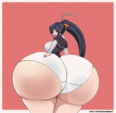 Rule 34 1girls Akeno Himejima Ass Big Ass Big Butt Bubble Ass Bubble