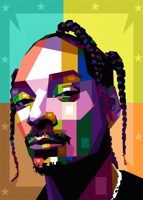 Snoop Dogg Poster Picture Metal Print Paint By Baturaja Vector