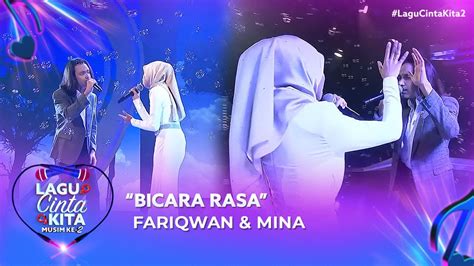 Check spelling or type a new query. Fariqwan & Mina - Bicara Rasa | Lagu Cinta Kita 2 (2020 ...