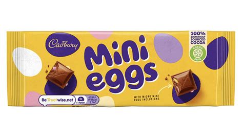 Cadbury Mini Egg Chocolate Bars Are The Newest Treat For Spring