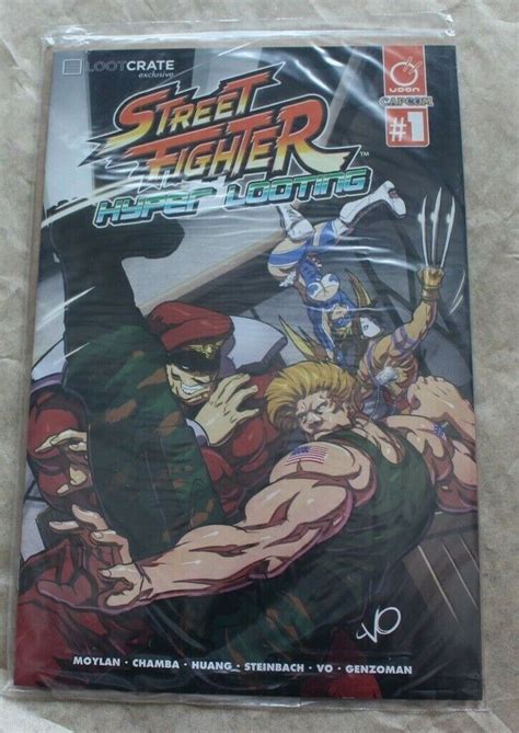 Loot Crate Street Fighter Hyper Looting Udon Capcom Comic 1 Nip Ebay