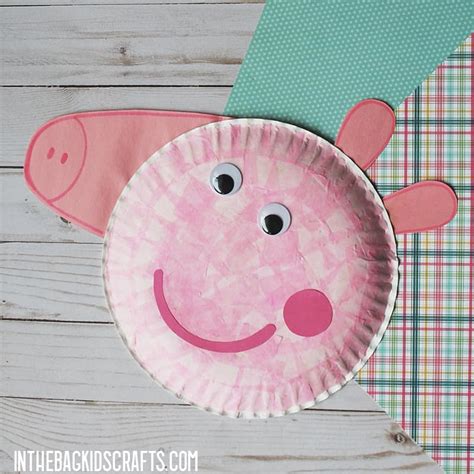 Peppa Pig Paper Craft Great For Preschoolers • In The Bag Kids Crafts