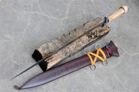 21 Inches Long Blade Xiphos Sword Greek Xiphos Hand Forged Etsy