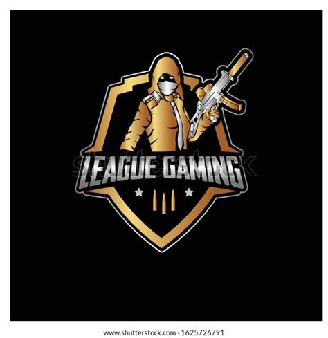 Esport Shooters Logo Gaming League Vector Design Mascot Illustration