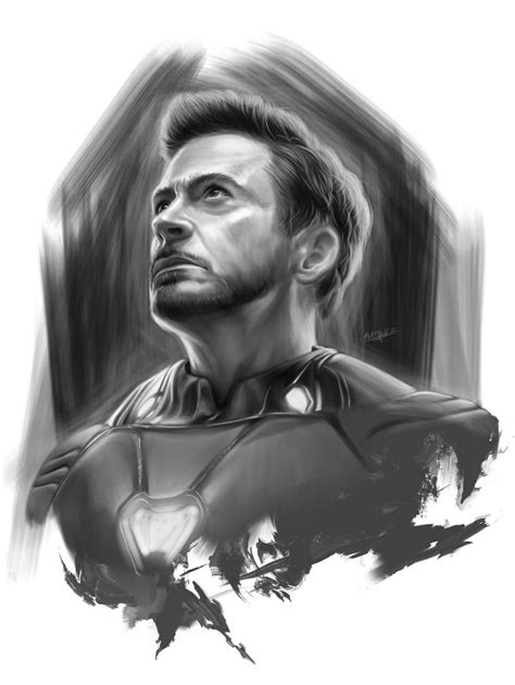 Tony Stark Iron Man By Elfabulosovasquez On Deviantart