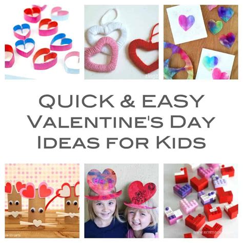 Quick and Easy Valentine's Crafts for Kids - Emma Owl