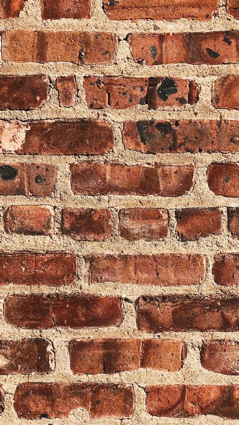 Download Wallpaper 800x1420 Wall Brick Surface Texture Iphone Se5s