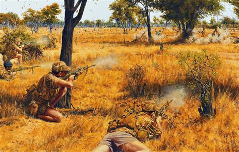 Wallpaper Ambush Shootout Southern Rhodesia Armed Struggle The War