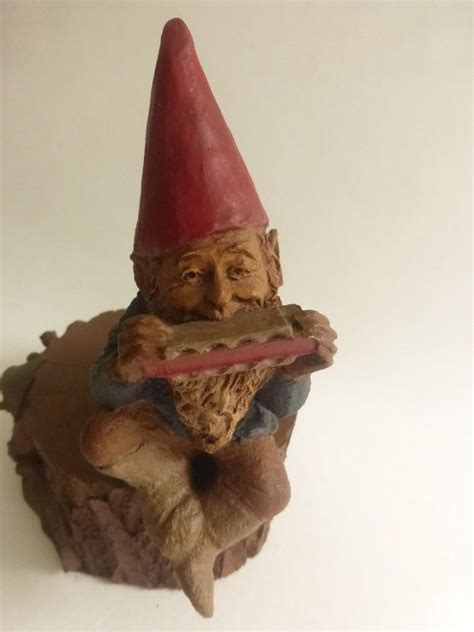 Vintage Cairn Studio Tom Clark Gnome Johnny Playing A Etsy Tom