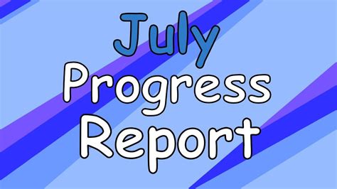 July Progress Report 2019 For Object Extraordinary Episode 4 Youtube