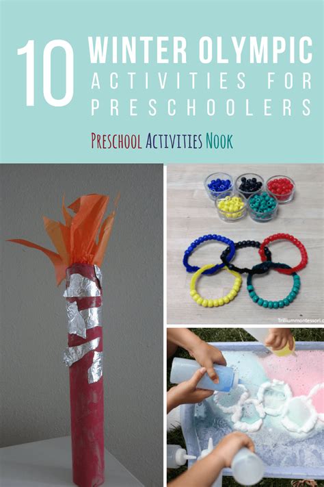 10 Winter Olympic Activities For Preschoolers Preschool Activities Nook