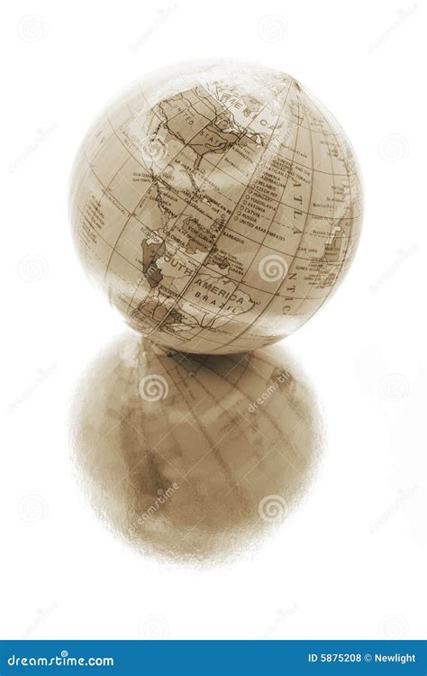 Globe Stock Photo Image Of Continents Geography Worldwide 5875208