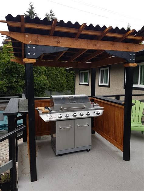 BBQ shelter | Bbq shelter, Bbq gazebo, Outdoor bbq kitchen