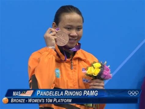 This is a rather baffling statement considering our other great national. Pandelela Rinong Pamg