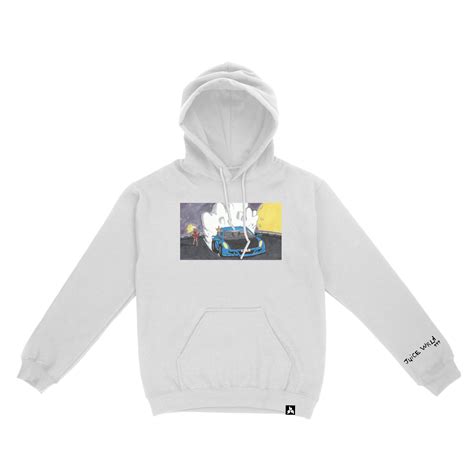 Goodbye And Good Riddance Hoodie White Juice Wrld Official 9️⃣ 9️⃣ 9️⃣