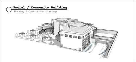 Social Building Working Drawings On Behance