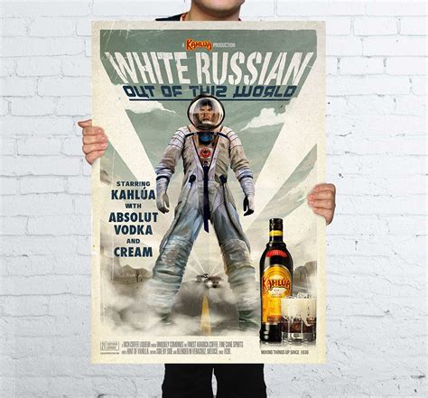 Kahlúa Productions — Lucky Generals White Russian Absolut Vodka Creative Company Kahlua