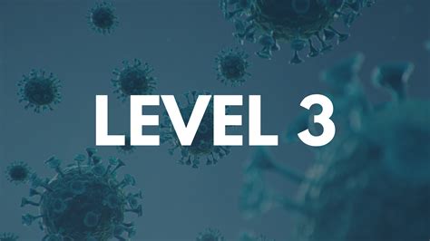 At alert level 3, there are restrictions to keep. What does Level 3 restrictions mean?