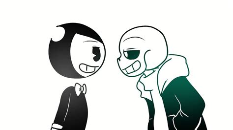 Sans X Bendy Crossover Animation Youtube
