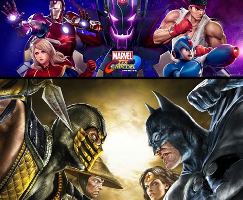 Marvel vs Capcom Infinite Roster vs Mortal Kombat vs DC Universe Roster - videogames - Battles 