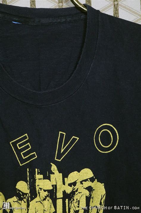 Devo Vintage T Shirt Faded Black Tee Shirt 1970s 1980s New Etsy