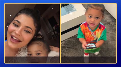 Kylie Jenners Daughter Stormi Sings Her Viral Rise And Shine Song Entertainment Tonight