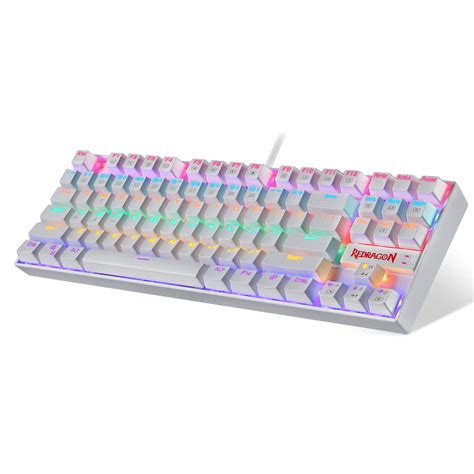 Redragon K552 Mechanical Gaming Keyboard Rainbow Led Backlit Wired With