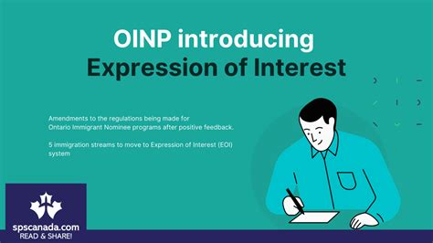Oinp Introducing Expression Of Interest Bringing Changes To Its