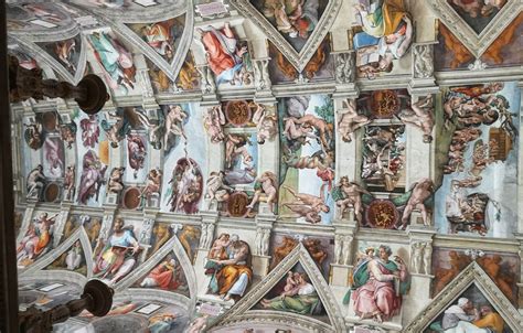 What Did Michelangelo Paint On The Ceiling Of Sistine Chapel | Taraba