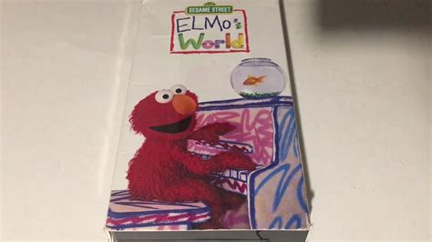 Sesame Street Elmos World Vhs Movie Collection Youtube
