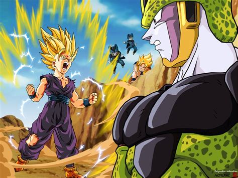Super guy in the galaxy,1 is the twelfth dragon ball film and the ninth under the dragon. gohan vs cell | TechAnimate