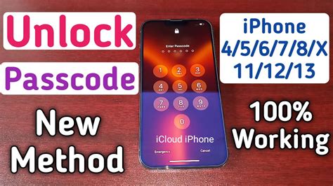 Unlock Iphone Forgot Passcode New Method Unlock Iphone Password Lock