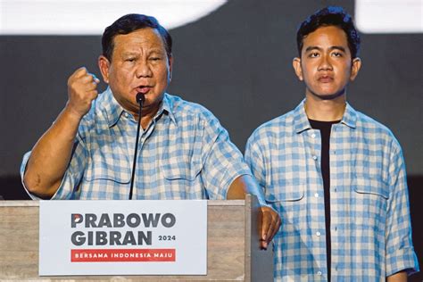 Pemilu 2024 Prabowo Raikan Kemenangan Susulan Keputusan Awal Harian