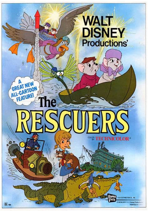 The Rescuers 1977 Posters — The Movie Database Tmdb