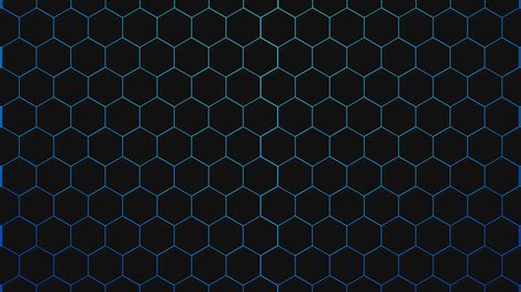 Blue Hexagon Wallpaper 83 Images