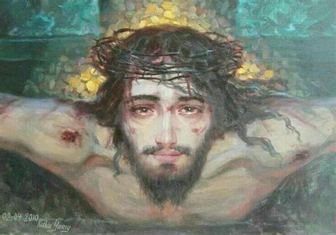 Jesús Amando En La Cruz Quadri Su Gesù Gesù Gesù Cristo