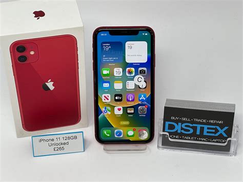 Apple Iphone 11 128gb Unlocked Red C M17747 Distex Ltd