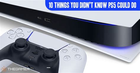 10 Things You Didnt Know The Ps5 Could Do Thegamer