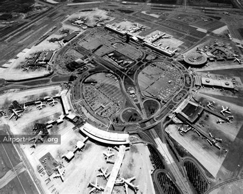 New York Kennedy Airport Aerial View 1973 Airporthistory Digital