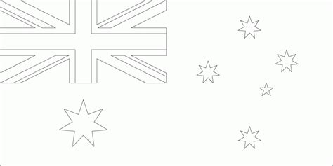 This drawing was made at internet users' disposal on 07 february 2106. Australia Flag Coloring Page - Coloring Home
