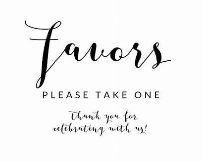 Printable Favors Instant