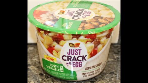 Ore Ida Just Crack An Egg Rustic Scramble Kit Review YouTube