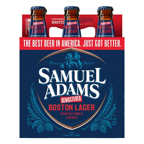 Samuel Adams Boston Lager Beer 12 Oz Bottles Shop Beer At H E B