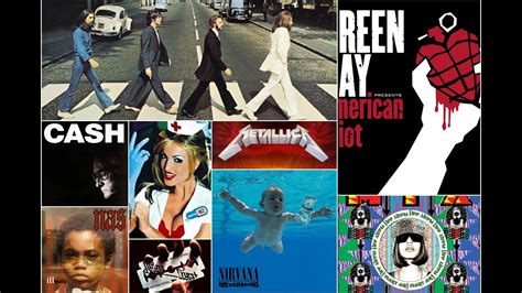 The 50 Greatest Album Covers Of All Time Youtube